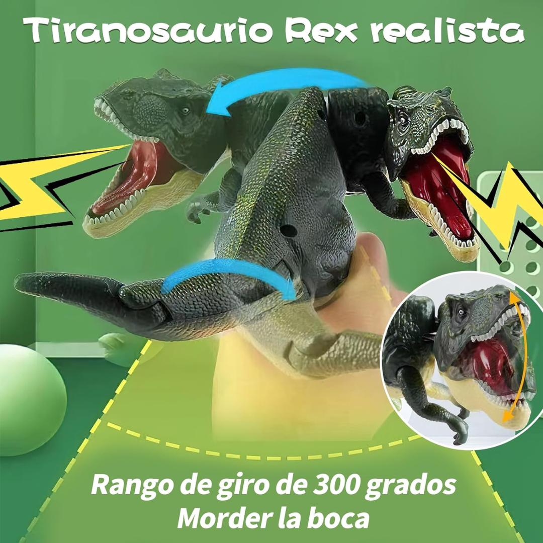Dinosaurio Juguete T-Rex ZAZA 28cm con sonido