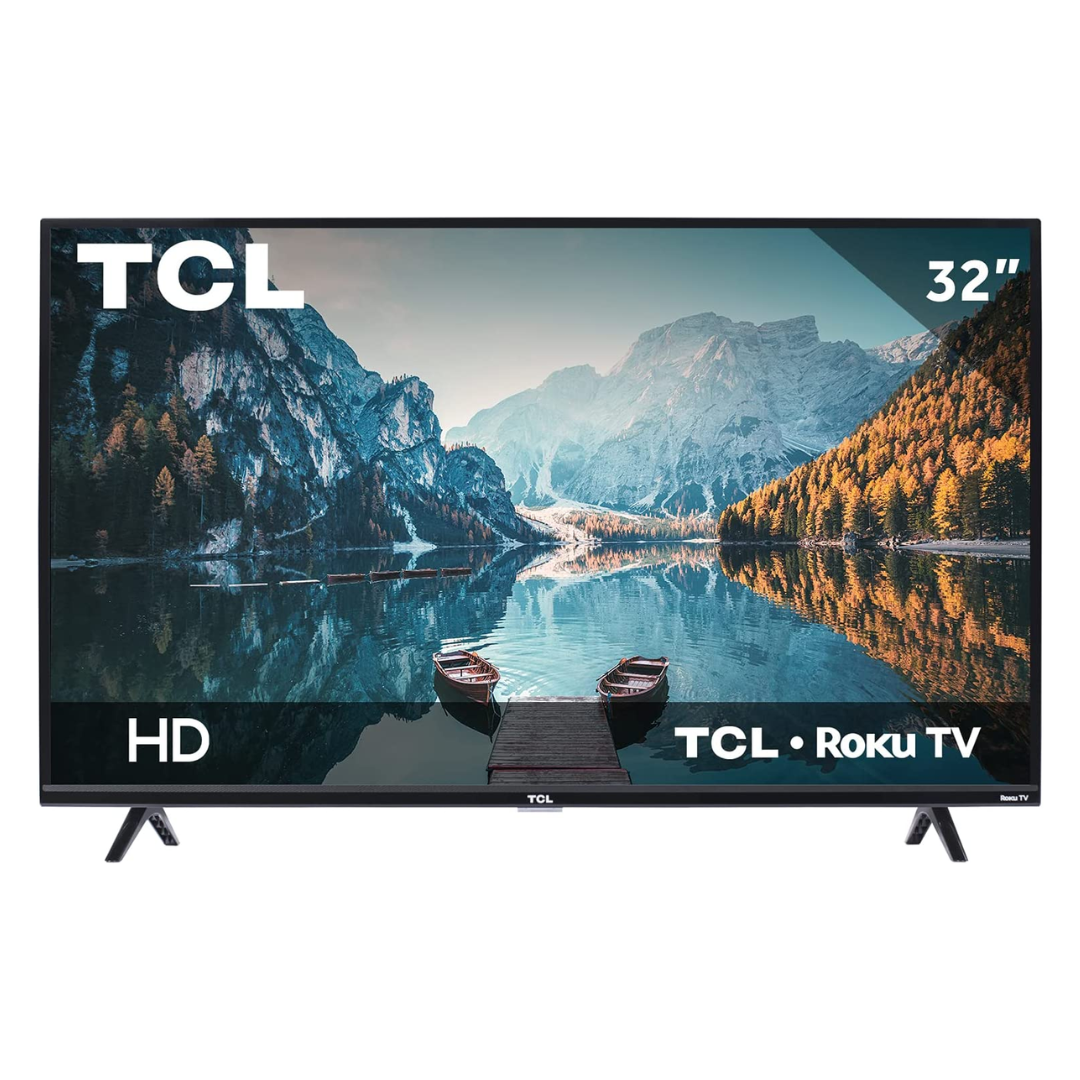 TCL 32" HD Smart TV LED Roku TV Screen 