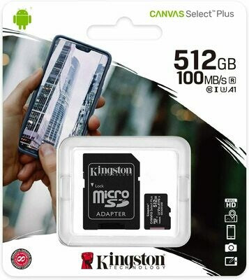 Kingston 512GB memory card