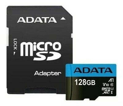 Adata Premier memory card with 128GB SD adapter 
