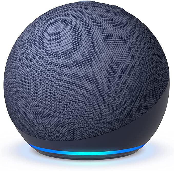 Echo Dot 5th generation with Alexa virtual assistant 