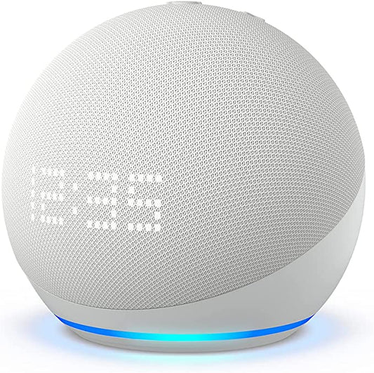 Echo Dot 5.ª generación con Reloj asistente virtual Alexa