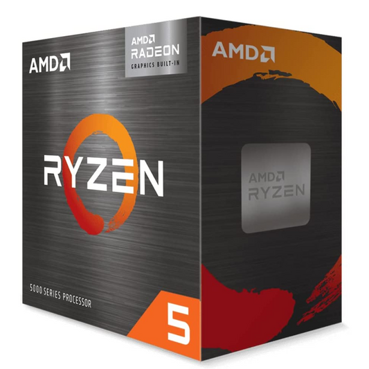 Processador AMD Ryzen™ 5 5600G - 6 núcleos de CPU - Socket-AM4-3,90GHz - 16MB de cache L3 - Inclui dissipador de calor Wraith Stealth 