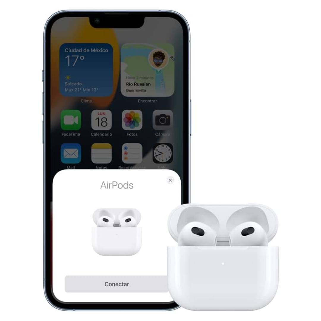 Third Generation Apple AirPods with Lightning Charging Case 